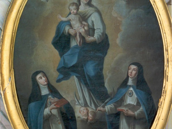 Santa beatriz de Silva y Sor Ma de Jesús de Agreda coro Concepcionistas de Osuna Sevilla